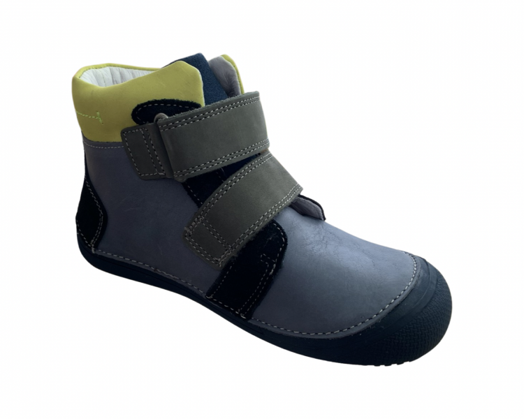 D.D. Step dětské celokožené barefoot boty
