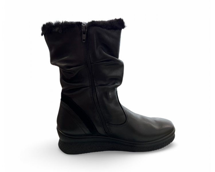 IMAC dámské kožené zimní boty s membránou