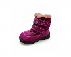 IMAC Dětské kožené zimní boty s membránou