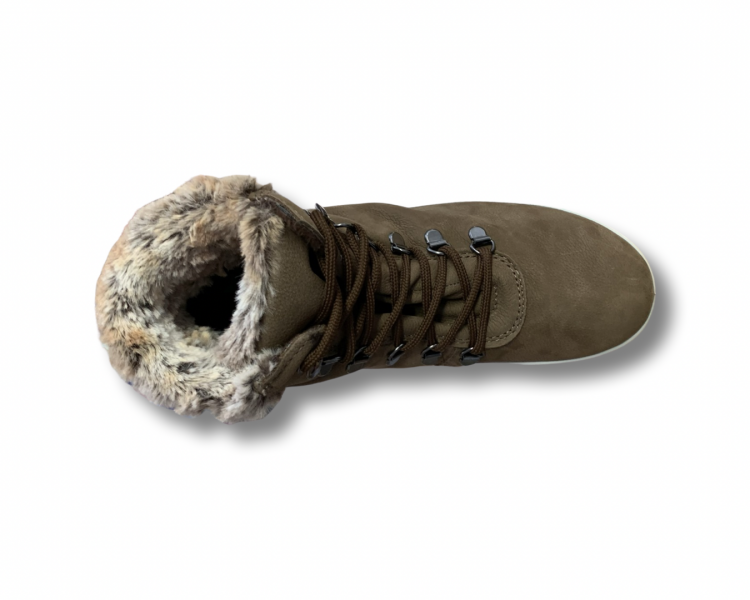 IMAC kotníkové zimní kožené boty s membránou
