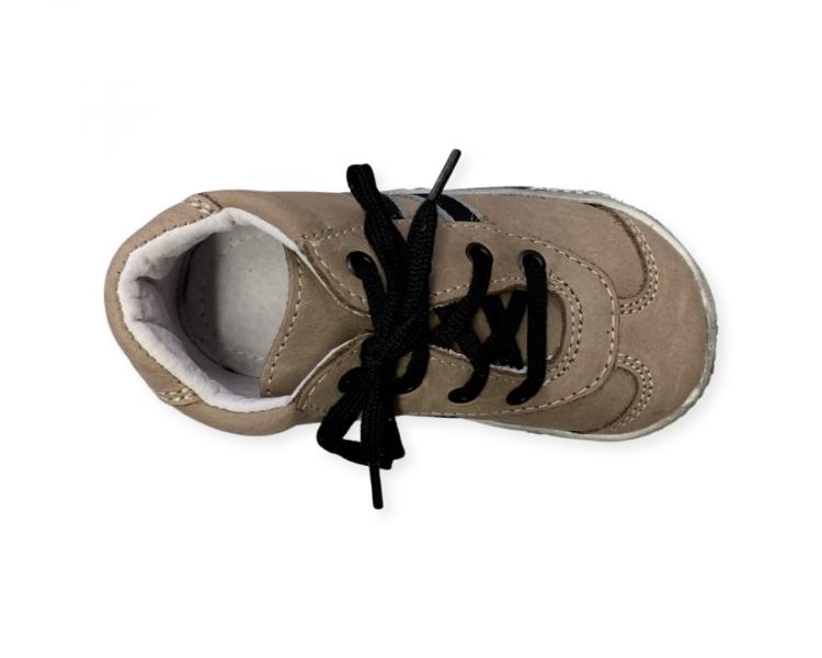 PEGRES dětské celokožené kotníkové boty