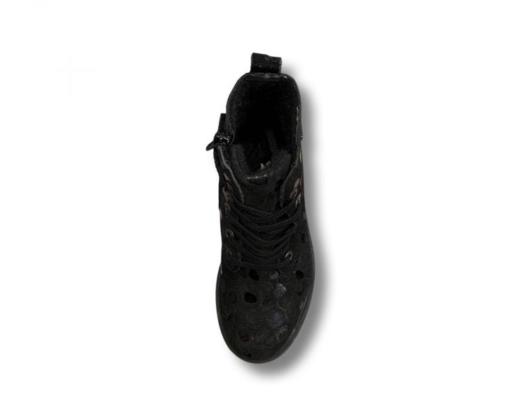 SALAMANDER dívčí kožené kotníkové boty s membránou