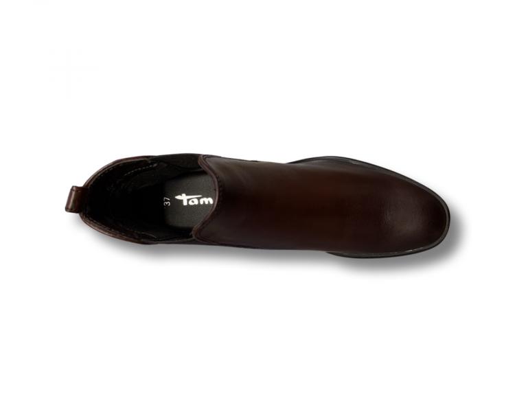Tamaris dámské kožené kotníkové boty 